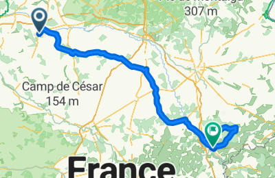 Route in der Bikemap App öffnen