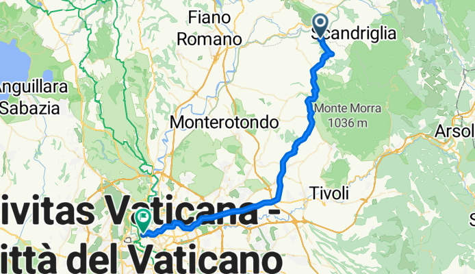 4e Etappe Girotary 2015 Nerola naar Rome