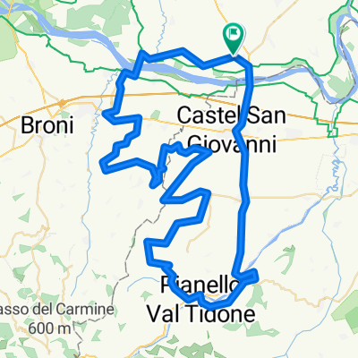Percorso collinoso del medio Sant'Angelo