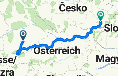 Route in der Bikemap App öffnen