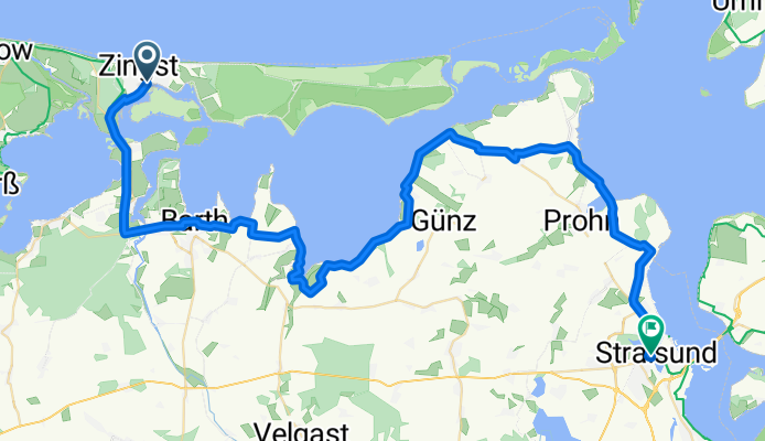 Ostseeurlaub Zingst Stralsund HBF