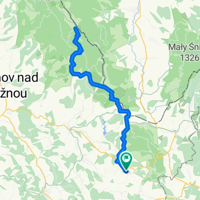 Bystřec - Mladkov - Rokytnice - Orlické Záhoří a zpět