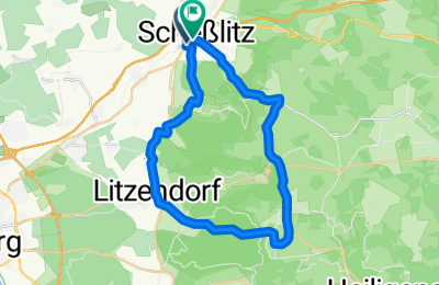 Route in der Bikemap App öffnen