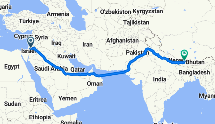 Dea Sea to Everest
