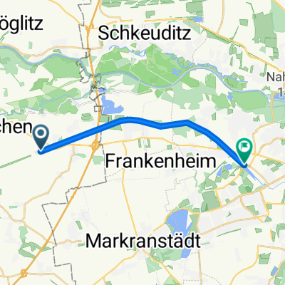 SUP auf Saale-Elster Kanal