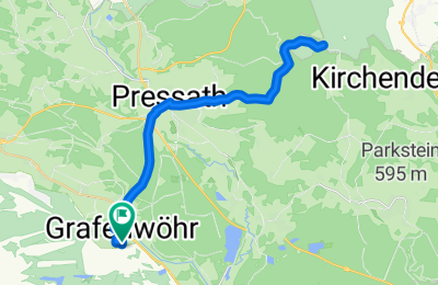 Route in der Bikemap App öffnen