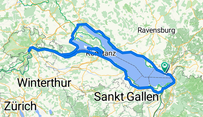Bodensee 4 Tagestour alternativ