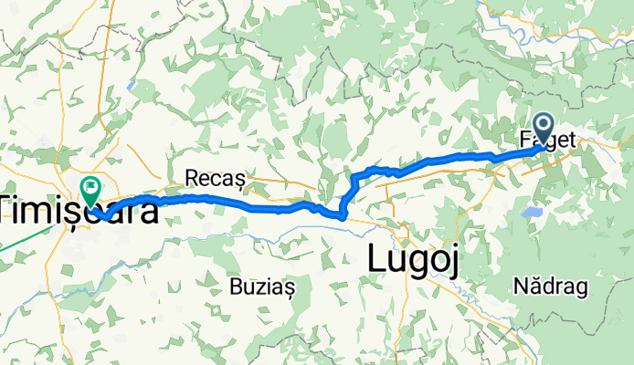 Faget-Timisoara pe malu canalului Bega
