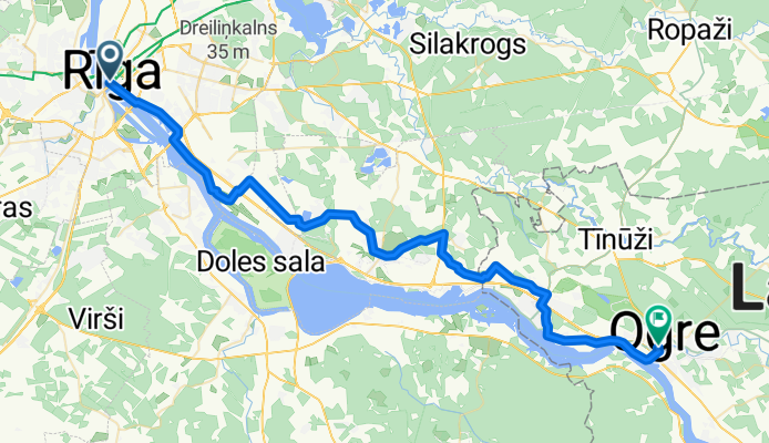 Rīga -Ogre 
