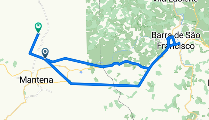 Mantena - Barra de São Francisco - Mantena