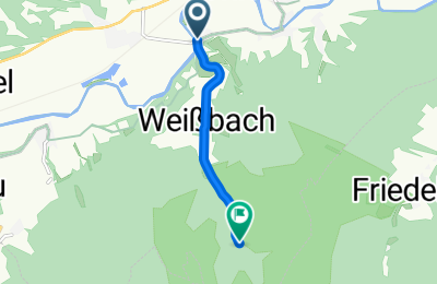Route in der Bikemap App öffnen