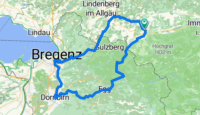 Oberstaufen-Dornbirn-Bregenz-Oberstaufen
