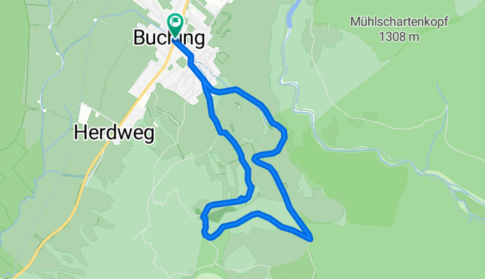 Buchenbergalm Winterwanderung