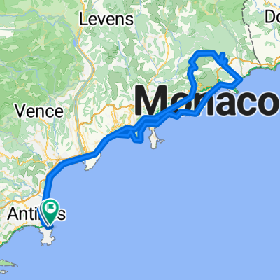 Antibes-Menton-Madone-Eze-Antibes