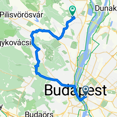 munkából haza hegyen-völgyön, Budakeszi úti emelkedőn