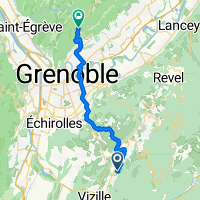 Vaulnavey le Bas nach Col de Vence