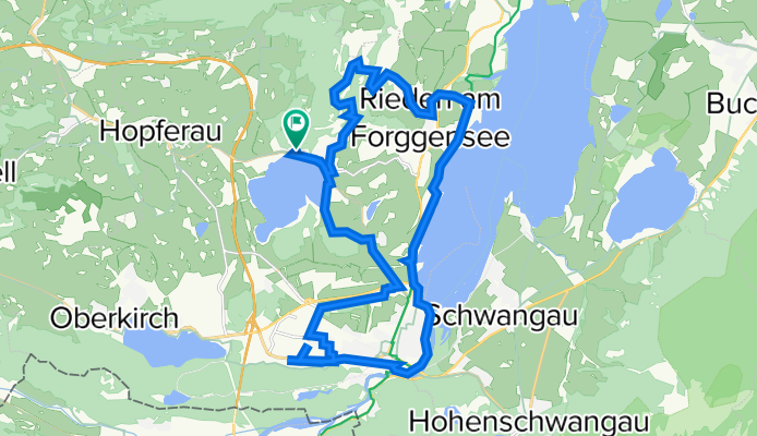 Hopfensee - Faulensee - Rieden - Füssen