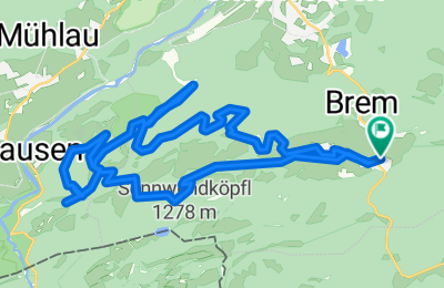 Route in der Bikemap App öffnen