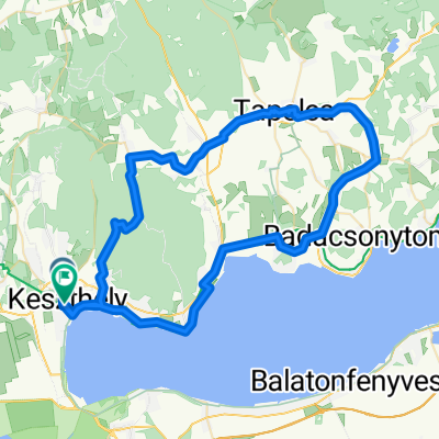 Keszthely-Szigliget-Tapolca-Keszthely