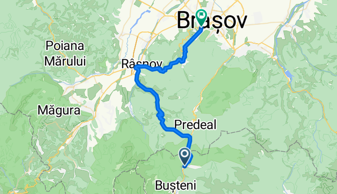 Azuga-Paraul Rece-Rasnov-Poiana Bv-Bv