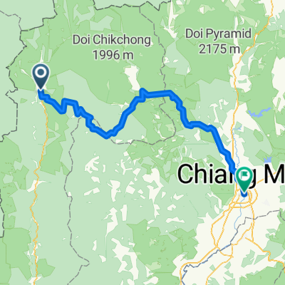 Mae Hong Son to Chiang Mai 1