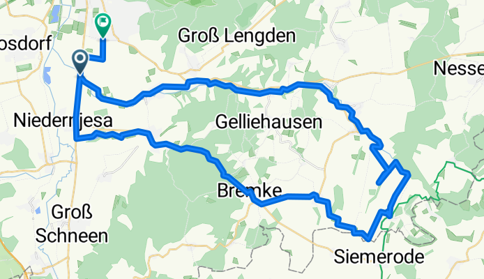 2013-08-27 Geismar-Beienrode-Weißenborn-Bremke-Geismar