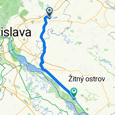 Senec - Gabčíkovo Priehrada