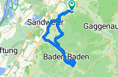 Route in der Bikemap App öffnen