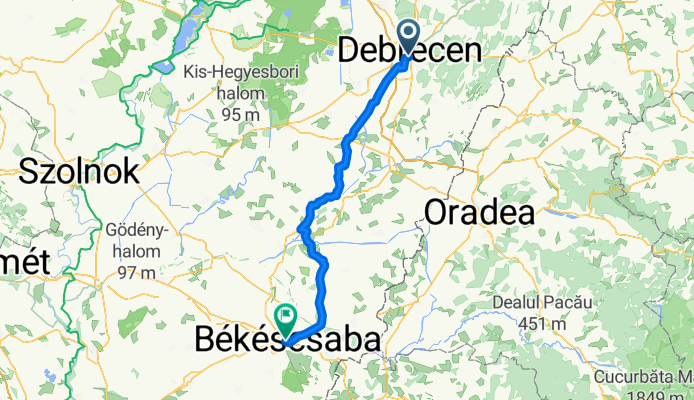 Debrecen - Békéscsaba