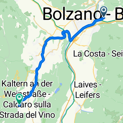Bahntrassen-Radweg Bozen Kaltern