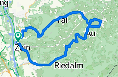 Route in der Bikemap App öffnen