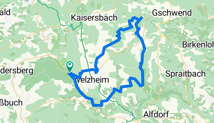Open this route in Bikemap Web