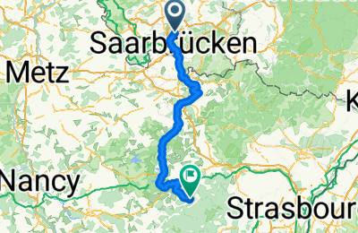 Route in der Bikemap App öffnen