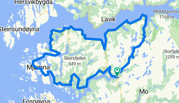 Stølsheimen Vest: Fjordsykkelruta