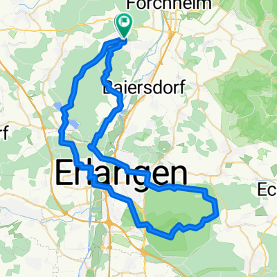 Heroldsbach Dechsendorf Tennenloher Forst Test