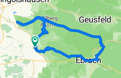 Route in der Bikemap App öffnen