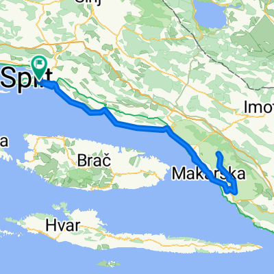 +SPLIT - MAKARSKA (Biokovo, Sv. Jure) - SPLIT