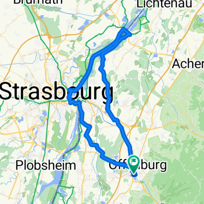 Rheinau-Straßburg Runde ( Neu )