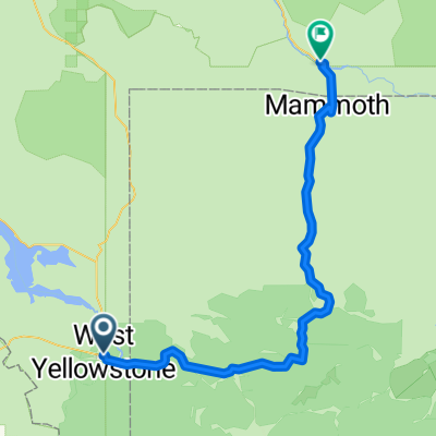 West Yellowstone to Gardiner