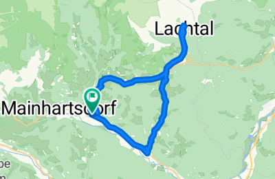 Route in der Bikemap App öffnen