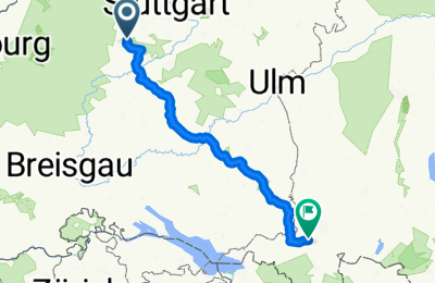 Route in der Bikemap App öffnen