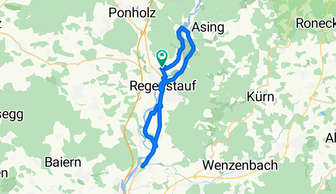 Regenstauf-Zeitlarn-Ramspau-Regenstauf
