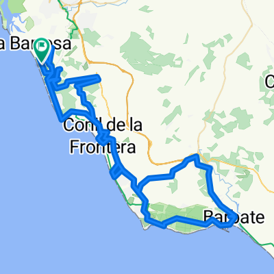 Barrosa Garden - an der Küste - Barbate - Vejer -an der Küste zurück
