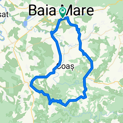 Baia Mare-Copalnic-Codru Butesii-Somcuta Mare-Berchez-Sacalaseni-Baia Mare