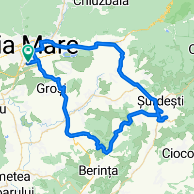 Baia Mare-Carbunari-Carpinis-Plopis-Surdesti-Baia Sprie-Baia Mare