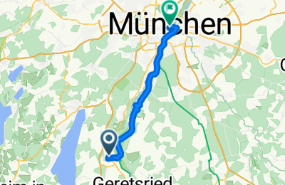 Route in der Bikemap App öffnen