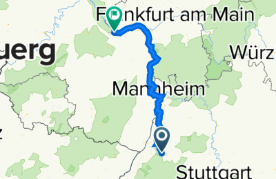 Route in der Bikemap App öffnen