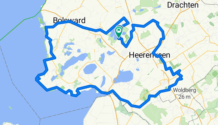 rondje Goingarijp 200km. 