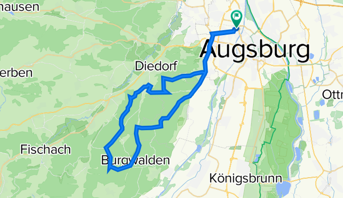 kleiner Tripp durch die Westlichen Wälder.gpx