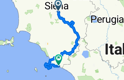 Route in der Bikemap App öffnen